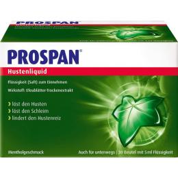 PROSPAN Hustenliquid im Portionsbeutel 150 ml