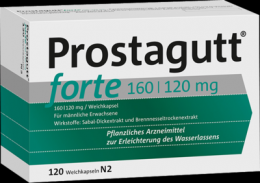 PROSTAGUTT duo (alt: forte) 160/120 mg Weichkapseln 120 St