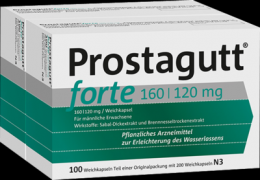 PROSTAGUTT duo (alt: forte) 160/120 mg Weichkapseln 2X100 St
