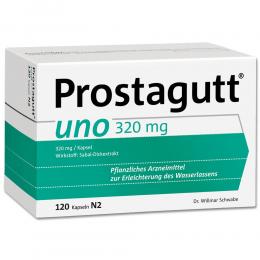 Ein aktuelles Angebot für Prostagutt uno 120 St Kapseln Prostatabeschwerden - jetzt kaufen, Marke Dr. Willmar Schwabe GmbH & Co. KG.