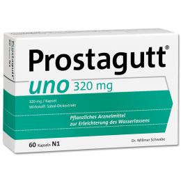 Ein aktuelles Angebot für Prostagutt uno 60 St Kapseln Prostatabeschwerden - jetzt kaufen, Marke Dr. Willmar Schwabe GmbH & Co. KG.