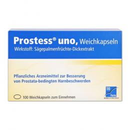 Ein aktuelles Angebot für PROSTESS UNO 100 St Weichkapseln Prostatabeschwerden - jetzt kaufen, Marke TAD Pharma GmbH.