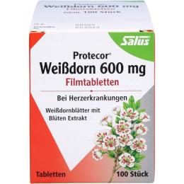 PROTECOR Weißdorn 600 mg Filmtabletten 100 St.