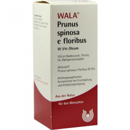 PRUNUS SPINOSA E floribus W5% Oleum 100 ml