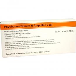 PSYCHONEUROTICUM N Ampullen 10 X 2 ml Ampullen