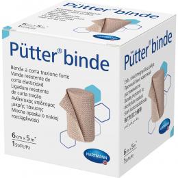 Ein aktuelles Angebot für PÜTTER Binde 6 cmx5 m 1 St Binden Verbandsmaterial - jetzt kaufen, Marke Paul Hartmann AG.