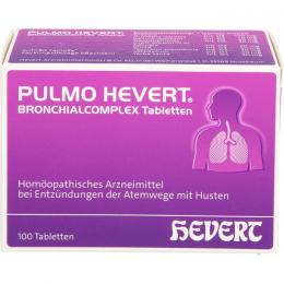 PULMO HEVERT Bronchialcomplex Tabletten 100 St.