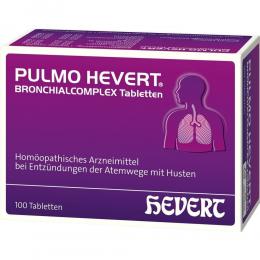 Pulmo Hevert Bronchialcomplex Tabletten 100 St Tabletten