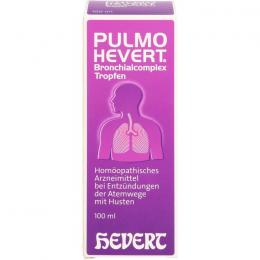 PULMO HEVERT Bronchialcomplex Tropfen 100 ml
