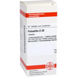 PULSATILLA D30 Tabletten 80 St Tabletten