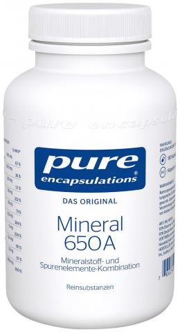 PURE ENCAPSULATIONS Mineral 650A Kapseln 180 St Kapseln