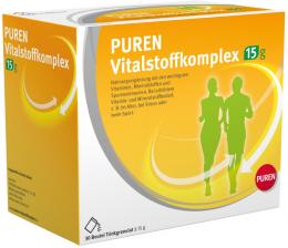 Ein aktuelles Angebot für PUREN Vitalstoffkomplex 15g 30 St Granulat Multivitamine & Mineralstoffe - jetzt kaufen, Marke PUREN Pharma GmbH & Co. KG.