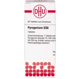 PYROGENIUM D 30 Tabletten 80 St.