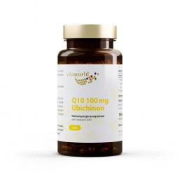 Ein aktuelles Angebot für Q10 100 mg Kapseln 100 St Kapseln  - jetzt kaufen, Marke Vita World GmbH.