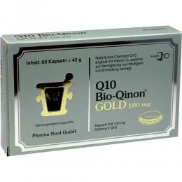 Ein aktuelles Angebot für Q10 BIO Qinon Gold 100 mg Pharma Nord Kapseln 60 St Kapseln Nahrungsergänzungsmittel - jetzt kaufen, Marke Pharma Nord Vertriebs GmbH.