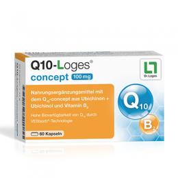 Q10-LOGES concept 100 mg Kapseln 44 g
