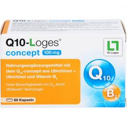 Q10-LOGES concept 100 mg Kapseln 60 St.