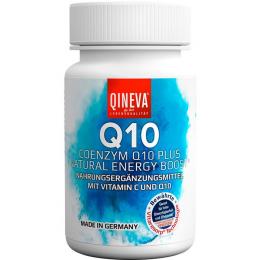 QINEVA Q10 Plus Natural Energy Boost vegan Hartk. 30 St.