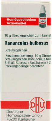 RANUNCULUS BULBOSUS D 12 Globuli 10 g