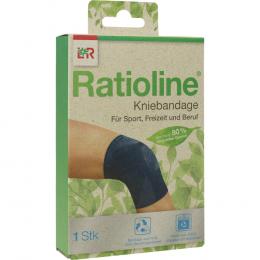 RATIOLINE Kniebandage Gr.L 1 St Bandage
