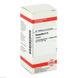 Ein aktuelles Angebot für RAUWOLFIA D 12 Tabletten 80 St Tabletten Naturheilmittel - jetzt kaufen, Marke DHU-Arzneimittel GmbH & Co. KG.
