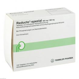 Ein aktuelles Angebot für REDUCTO SPEZIAL 100 St Überzogene Tabletten Blasen- & Harnwegsinfektion - jetzt kaufen, Marke Hormosan Pharma GmbH.