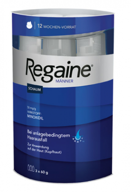 REGAINE Mnner Schaum 50 mg/g 3X60 ml