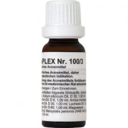 REGENAPLEX Nr.100/3 Tropfen zum Einnehmen 15 ml