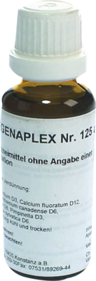 REGENAPLEX Nr.125 a Tropfen 30 ml