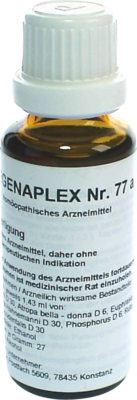 REGENAPLEX Nr.77 a Tropfen 30 ml