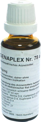 REGENAPLEX Nr.78 a Tropfen 30 ml