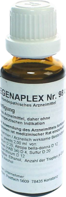 REGENAPLEX Nr.98 c Tropfen 30 ml