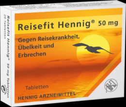 REISEFIT Hennig 50 mg Tabletten 10 St