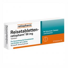 Reisetabletten ratiopharm 20 St Tabletten