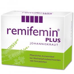 Ein aktuelles Angebot für remifemin PLUS Johanniskraut Filmtabletten 100 St Filmtabletten Wechseljahre - jetzt kaufen, Marke Medice Arzneimittel Pütter GmbH & Co. KG.