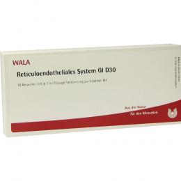 Ein aktuelles Angebot für RETICULOENDOTHELIALES System GL D 30 Ampullen 10 X 1 ml Ampullen Naturheilkunde & Homöopathie - jetzt kaufen, Marke WALA Heilmittel GmbH.