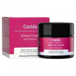Ein aktuelles Angebot für RETINOL CREME mit Hyaluron 50 ml Creme Gesichtspflege - jetzt kaufen, Marke Casida GmbH.