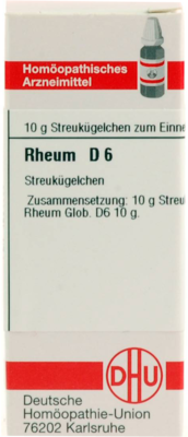 RHEUM D 6 Globuli 10 g