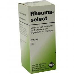 Ein aktuelles Angebot für RHEUMASELECT 100 ml Tropfen Muskel- & Gelenkschmerzen - jetzt kaufen, Marke Dreluso-Pharmazeutika Dr. Elten & Sohn GmbH.