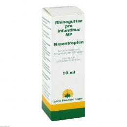 Ein aktuelles Angebot für RHINOGUTTAE pro infantibus MP Nasentropfen 10 ml Nasentropfen Schnupfen - jetzt kaufen, Marke Leyh-Pharma GmbH.