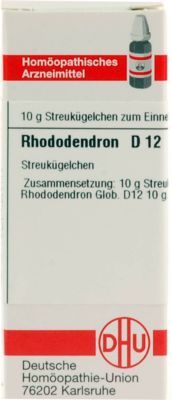 RHODODENDRON D 12 Globuli 10 g