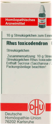 RHUS TOXICODENDRON C 12 Globuli 10 g
