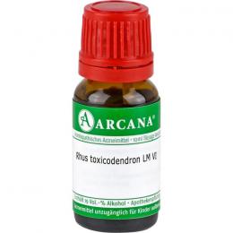 RHUS TOXICODENDRON LM 6 Dilution 10 ml