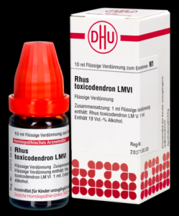 RHUS TOXICODENDRON LM VI Dilution 10 ml