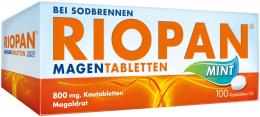 Ein aktuelles Angebot für Riopan MINT Magen Tabletten 100 St Kautabletten Sodbrennen - jetzt kaufen, Marke Dr. Kade Pharmazeutische Fabrik GmbH.