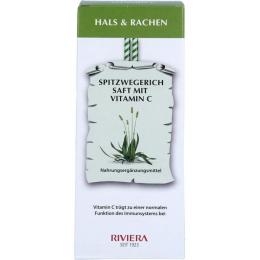 RIVIERA Spitzwegerich Saft mit Vitamin C 250 ml