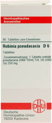 ROBINIA PSEUDACACIA D 6 Tabletten 80 St
