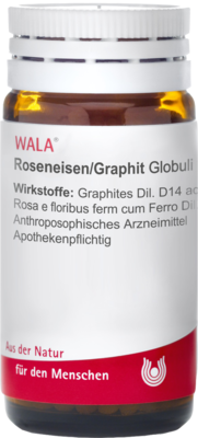 ROSENEISEN/Graphit Globuli 20 g