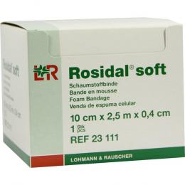 Ein aktuelles Angebot für ROSIDAL Soft Binde 10x0,4 cmx2,5 m 1 St Binden Verbandsmaterial - jetzt kaufen, Marke Lohmann & Rauscher GmbH & Co. KG.