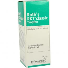 Ein aktuelles Angebot für ROTHS RKT Classic Tropfen 100 ml Tropfen Naturheilmittel - jetzt kaufen, Marke Infirmarius GmbH.